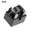 1/3Pins PTC Start Relay 1PC Black Efficient For Compressor