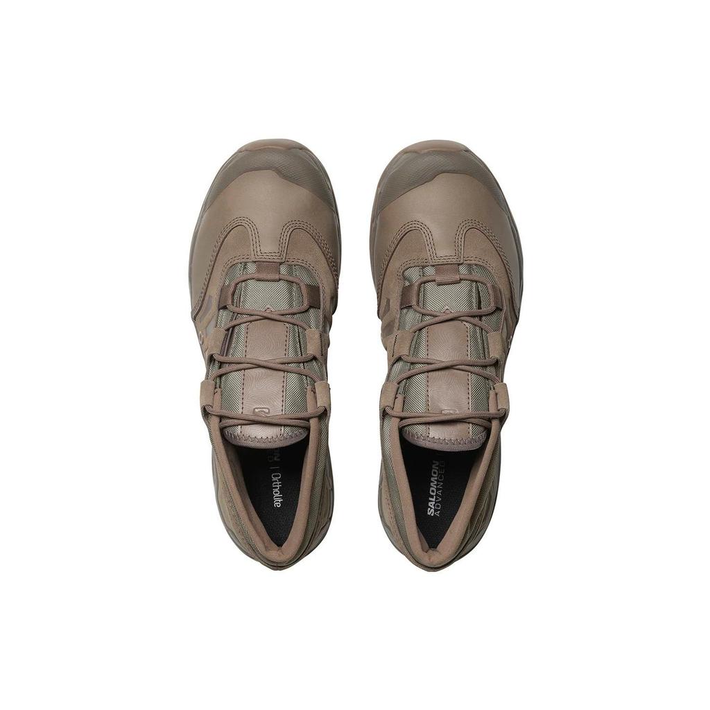 SALOMON Jungle Ultra Low Advanced Comfortable Shock Absorbing Durable Low Top Outdoor Functional Shoes Unisex Shoes Gray Brown 473047