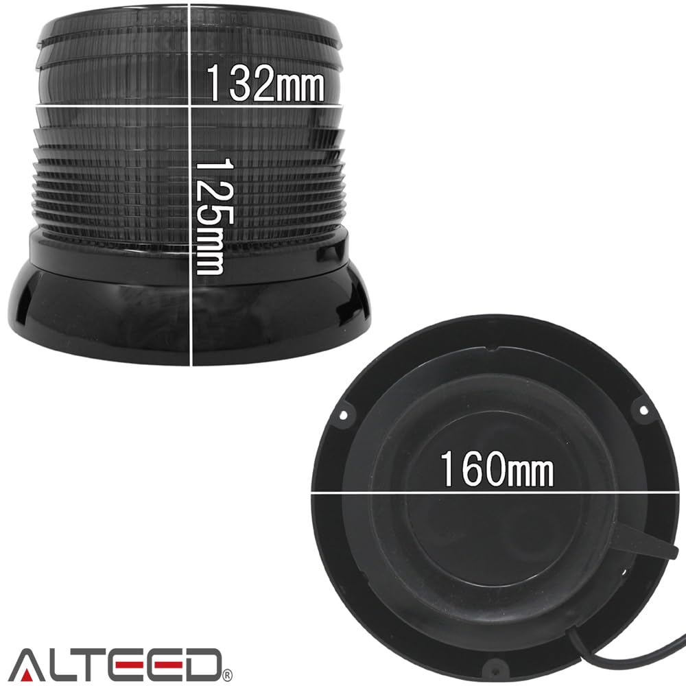 ALTEED LED Rotating Light Patrump Purple Glow SMD 5730 X 60 Rounds Flashlight Patrump 24V Car