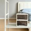 Stackable Plastic Drawer Storage Box Wardrobe Closet Clothes Organizer Household Storage Bin Container