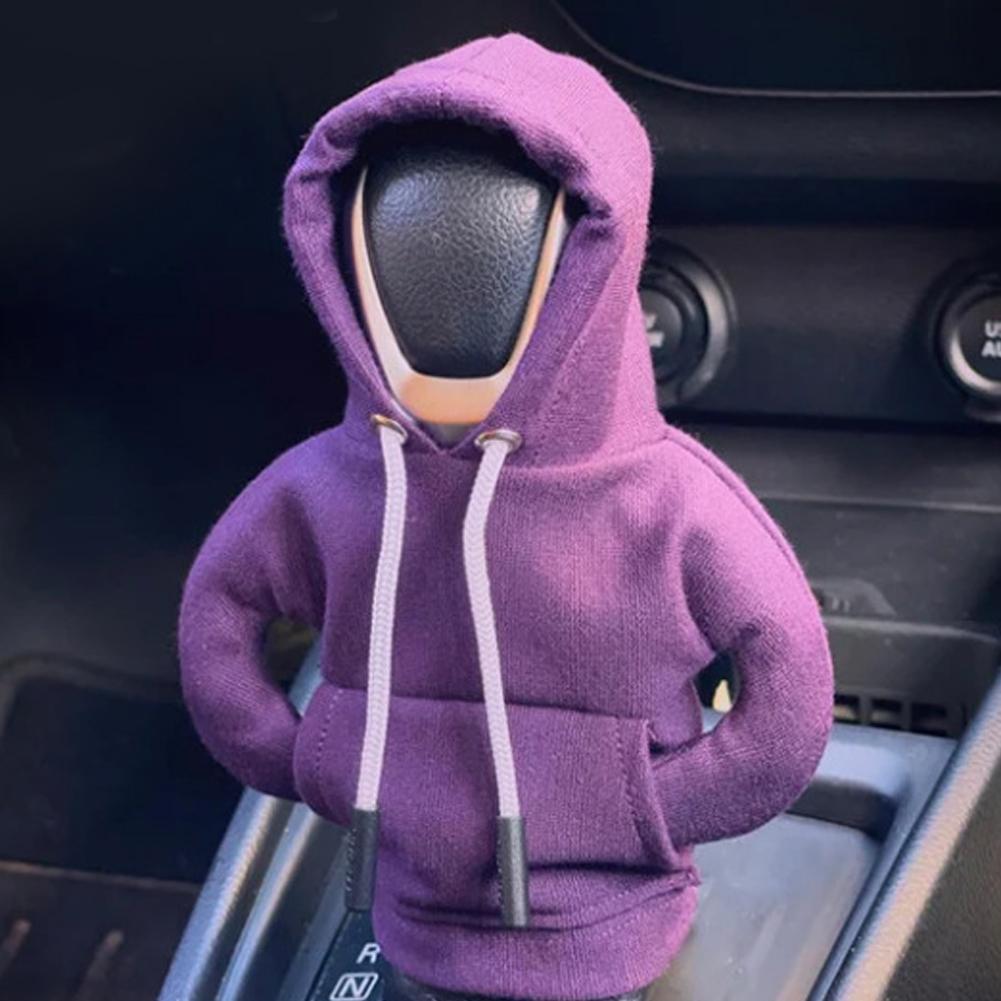 Car Gear Shift Knob Hoodie Poleron Change Speed Lever Sweatshirt Car Gear Shift Cover Hoodie Car Gearbox Hood For Car Gear Lever