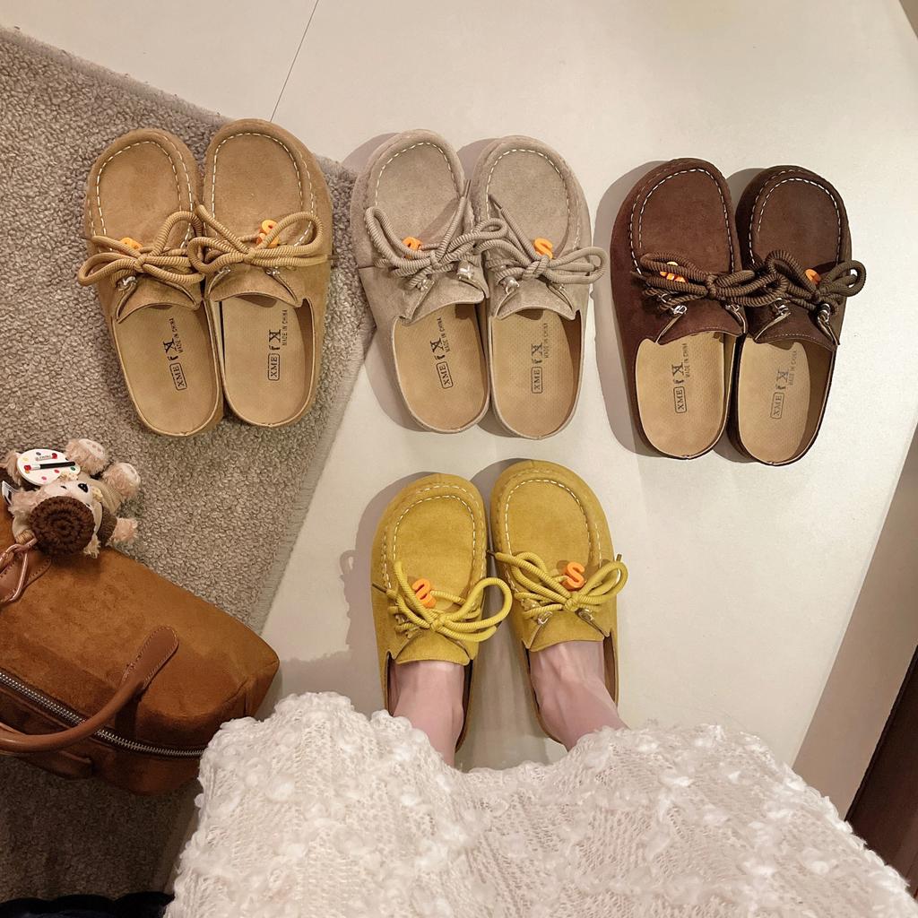 Foreign trade cool slippers women's summer 2025 new thick-soled bag head one pedal Muller Birken slippers outer wear