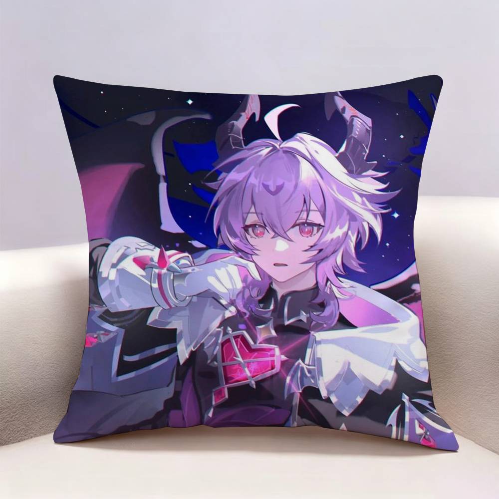 GGenshin Impact Durin Doublesided print Pillow Case Pattern Printed Pillowcase For Living Room Sofa Cushion Cover