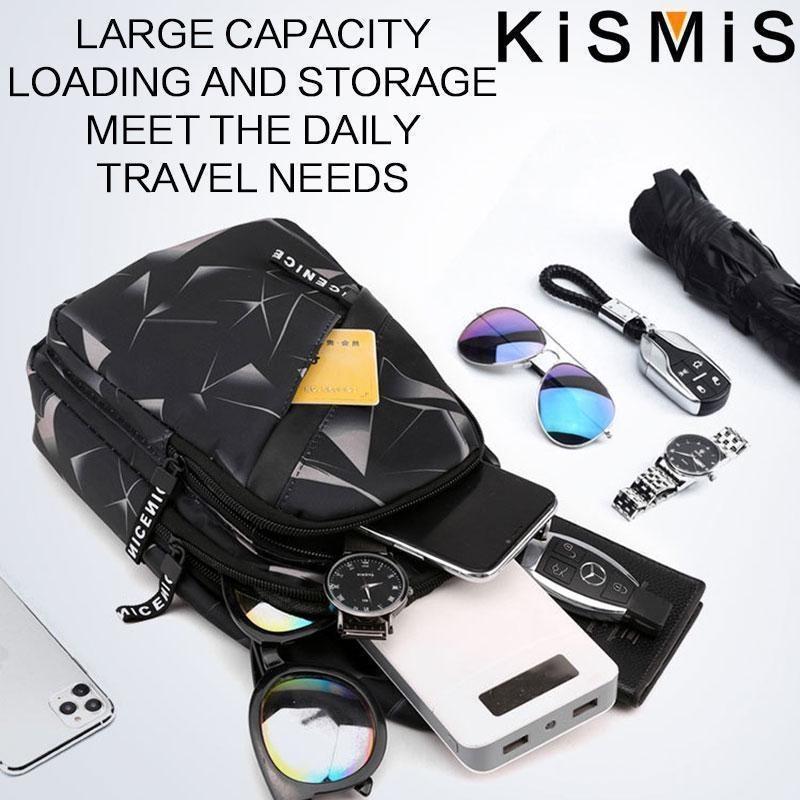 New Men's and Women's Canvas Bag Outdoor Sports Chest Bag Casual Messenger Shoulder Bag Sports Arm Bag