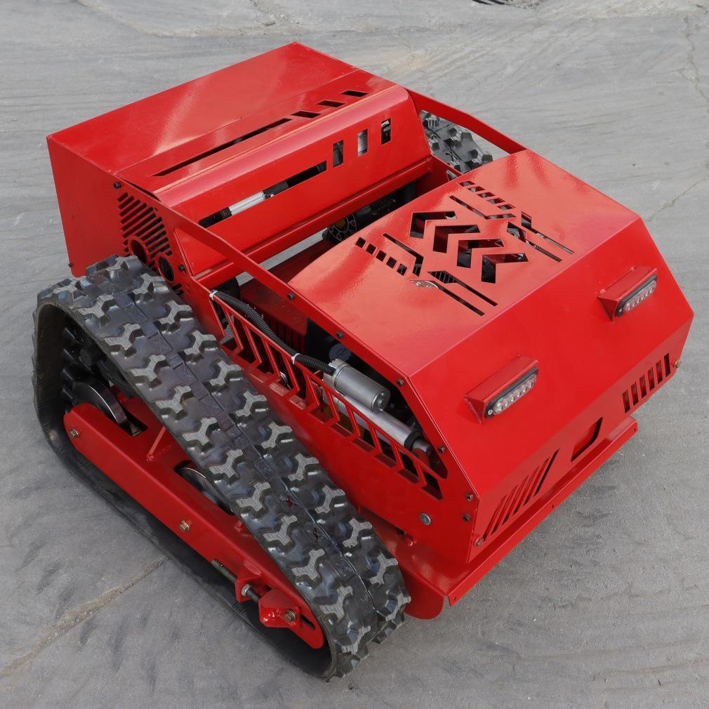 Smart Remote-Control Crawler Lawnmower for Dutch Export: Roadside Slope & Garden Lawn Weeder