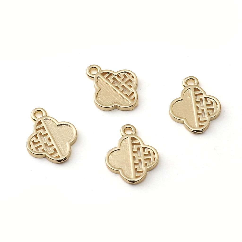 Copper Pendant Lucky Charms For DIY Jewelry Making Findings Accessories