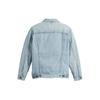 Levis Locker Unifarben Spitzkragen Einreihig Langarmjacke Herrenjacken Blau A5782-0002