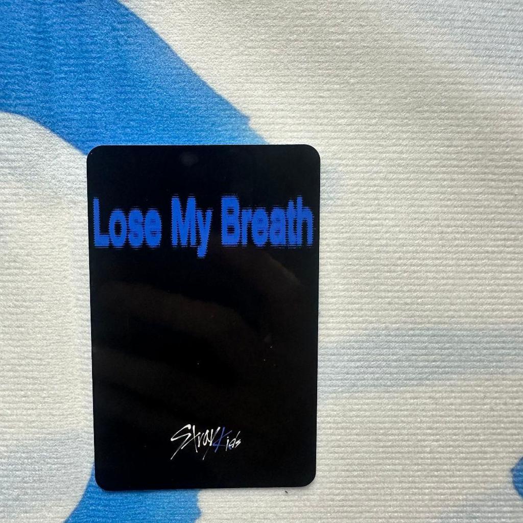 [USED] Straykids Lose My Breath Sumin Trading Card Bang Chan