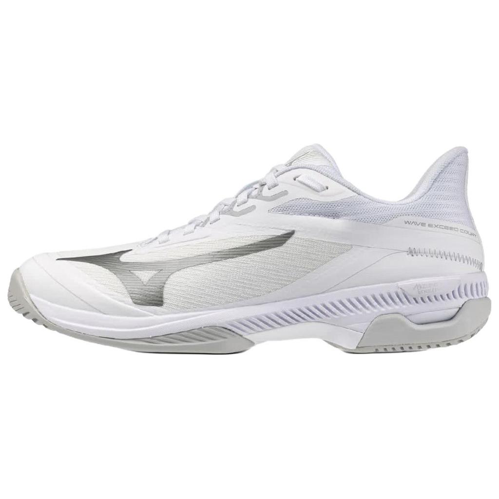 Mizuno WAVE EXCEED COURT Tennis Shoes Women's Low-top White Gray