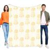 Floral Pattern Blanket Soft Cozy Throw for Bed Sofa Lightweight Perfect for Home Decor and Gift Idea