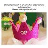 20 Sheets A4 Glitter Foam Sheets for Kids 2mm Cuttable Handcraft DIY Signal Sided Self Adhesive Foam Sheets for Scrapbooks