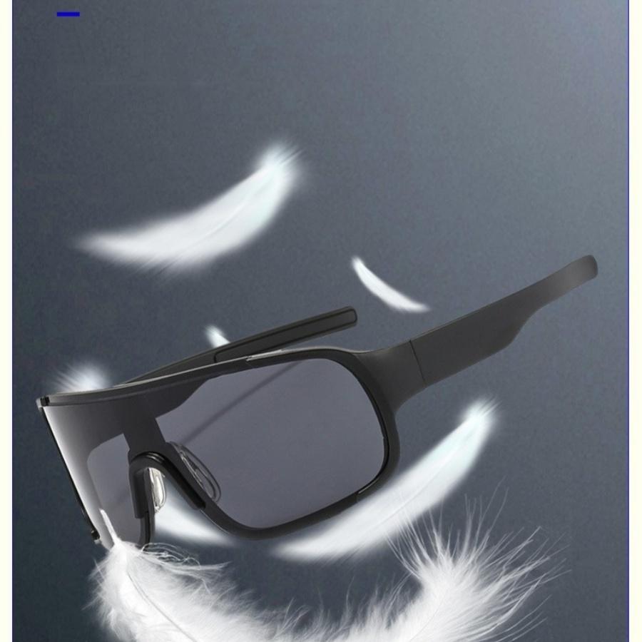 New Fashion Retro Sport Sunglasses Large Frame Frosted Riding Glasse Windproof Mountaineering Sports Glasses Bicycle Goggles