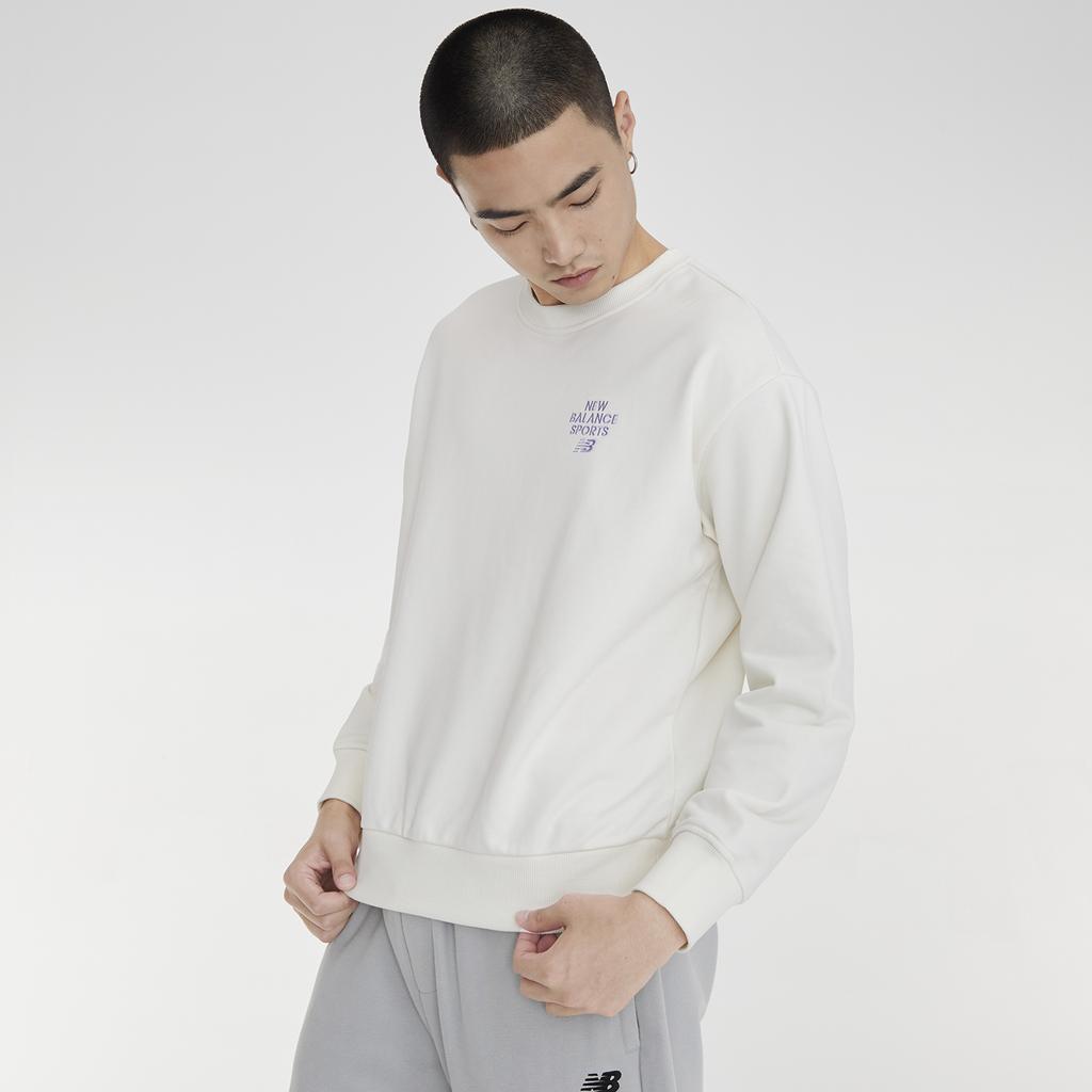New Balance Sweatshirt Unisex White 5CD12152-IV