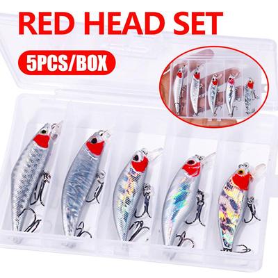 Hengjia Schwimmender Minnow Köder Set - Weitwurf & Mikro Minnow Kollektion