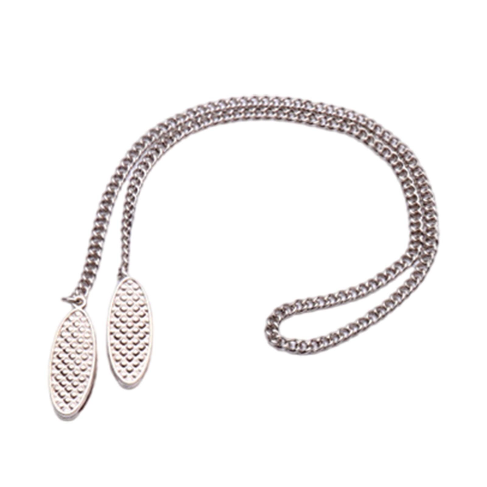 

Стильный металлический зажим для очков с цепочкой, популярный держатель для очков для женщин и мужчин, многофункциональный и отлично подходит для различных аксессуаров 3