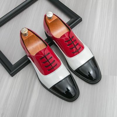Zapatos Formales de Cuero para Hombre de Negocios de Moda Zapatos de Cordones para Hombre Oficina de Negocios Modernos Elegantes de Cuero Zapatos de Banquete 38-46 Zapatos para Hombre