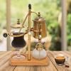 400ml Golden Coffee Maker Siphon Pot Set with Integrated Filter Tea Coffee Brewer Matching Pot Set