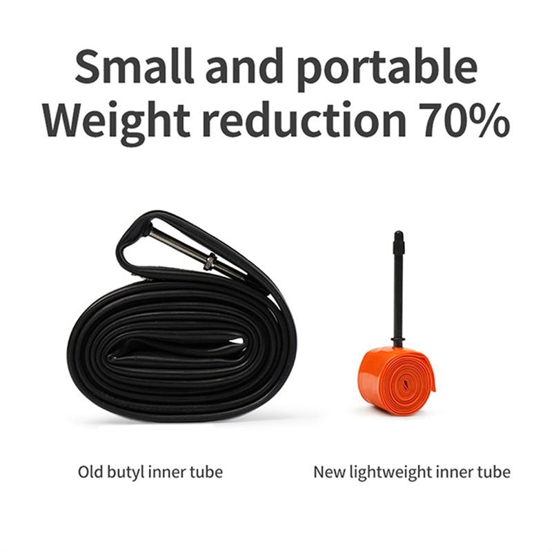 Ultralight Bike Inner Tube Tpu Material 700*23-28C Super Light Weight 28G French Valve Road Bike
