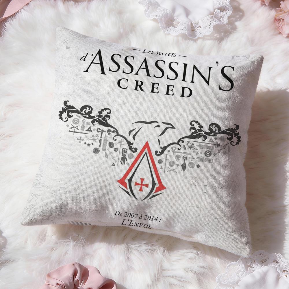 Game A-Assassins CreedS Cushion Cover Premium Comfort Reversible Pillow Cove -Two In One Design for Any Room & Car Interior