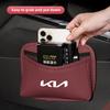 AHX1 PU Leather Car Storage Organizer Bag Pocket For KIA K5 K9 Sorento Ceed Sportage Carnival Stinger Forte Niro Cadenza Soul Cerato