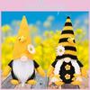 Nouvelle Poupée Figurine Debout Sans Visage Daisy Bee Day Pour Décoration de Maison Et Saison des Récoltes