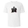Stress Club Print T-Shirt 100% Cotton Summer Tees For UnisexOversize Casual Tops