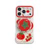 Vibrant Full-Screen Tomato Magnetic Phone Case for iPhone 17/16 Pro Max/15/14 - High-End Feel