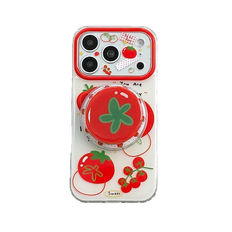 Vibrant Full-Screen Tomato Magnetic Phone Case for iPhone 17/16 Pro Max/15/14 - High-End Feel