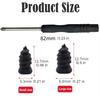 20/40/80 PCS Tire Repair Rubber Nails Kit with 2 Sizes, Tire Repair Screw in Rubber Plug, Fast Self-Service Tire Repair Tools, Screw in Tire Repair