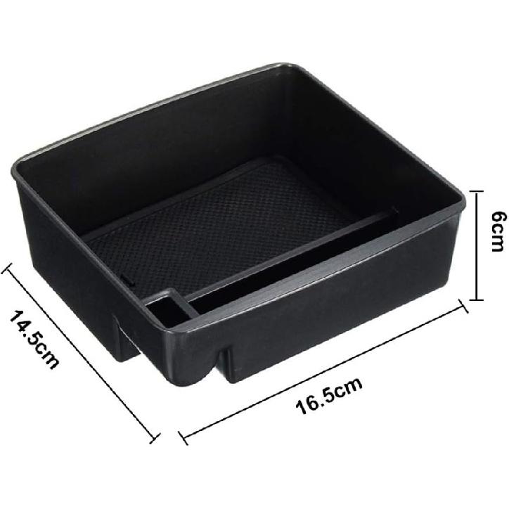 AUTOXBERT Armleneoppbevaringsboks Telefonholder Midtkonsoll Organizer Beholderbrett For Toyota Land Cruiser Prado LC150 FJ150 Lexus GX400 GX460 GX470