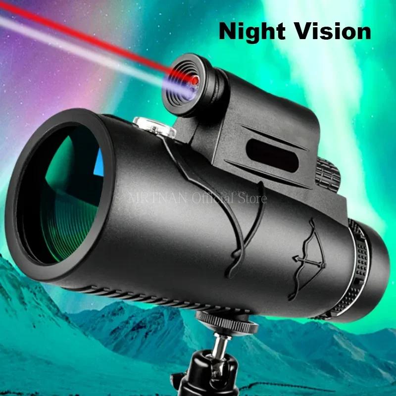 50x60 Powerful HD Zoom Bak4 Portable Powerful Binoculars Long Range Professional Telescope Monocular for Hunting