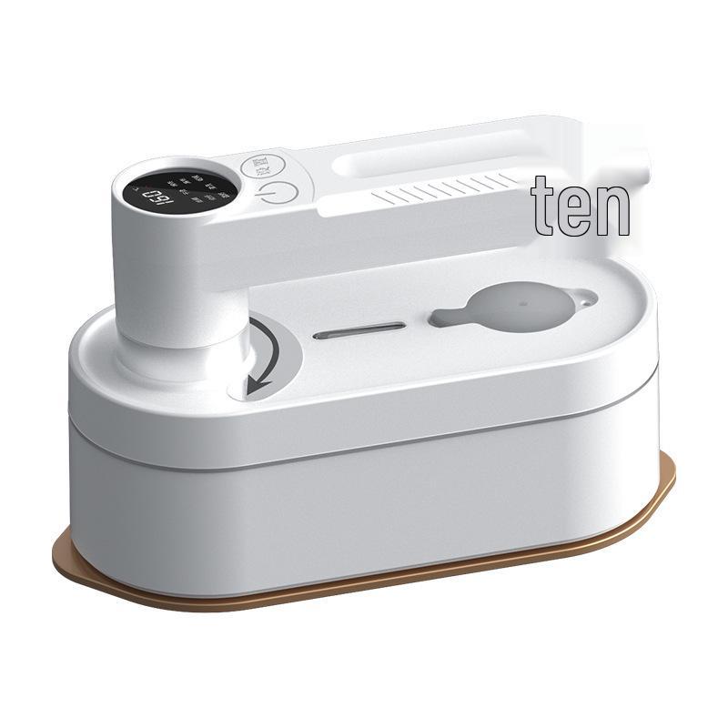 Digital Display Foldable Handheld Steamer: Compact Travel Iron