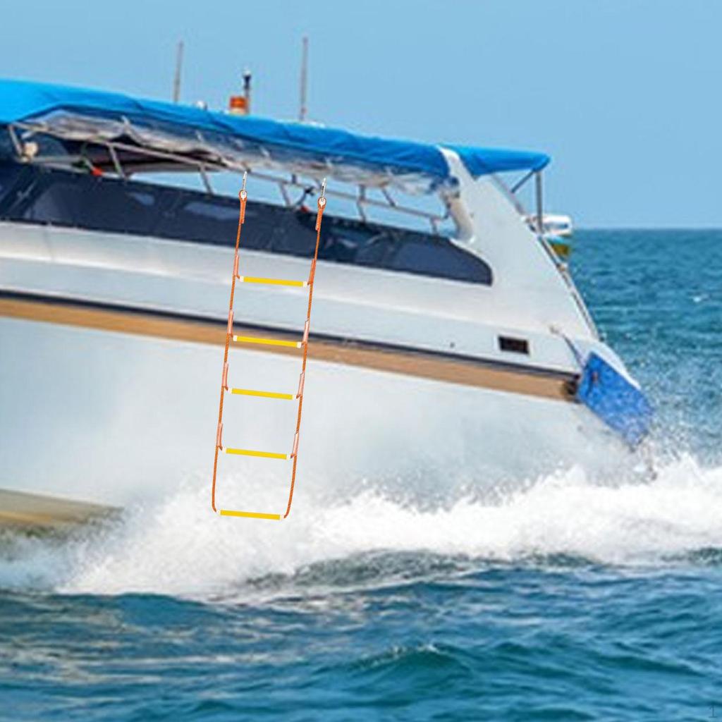 Boat Rope Ladder for Easy Access to Canoes And Motorboats