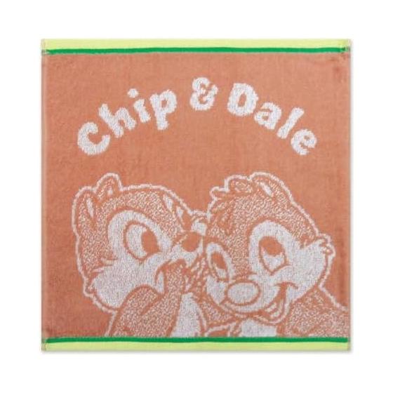Hayashi Disney Wash Towel 34 x 35cm Yarn-dyed Jacquard Energy (Chip & Dale)