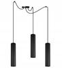 MODERN CEILING HANGING LAMP BLACK LED LAMP
