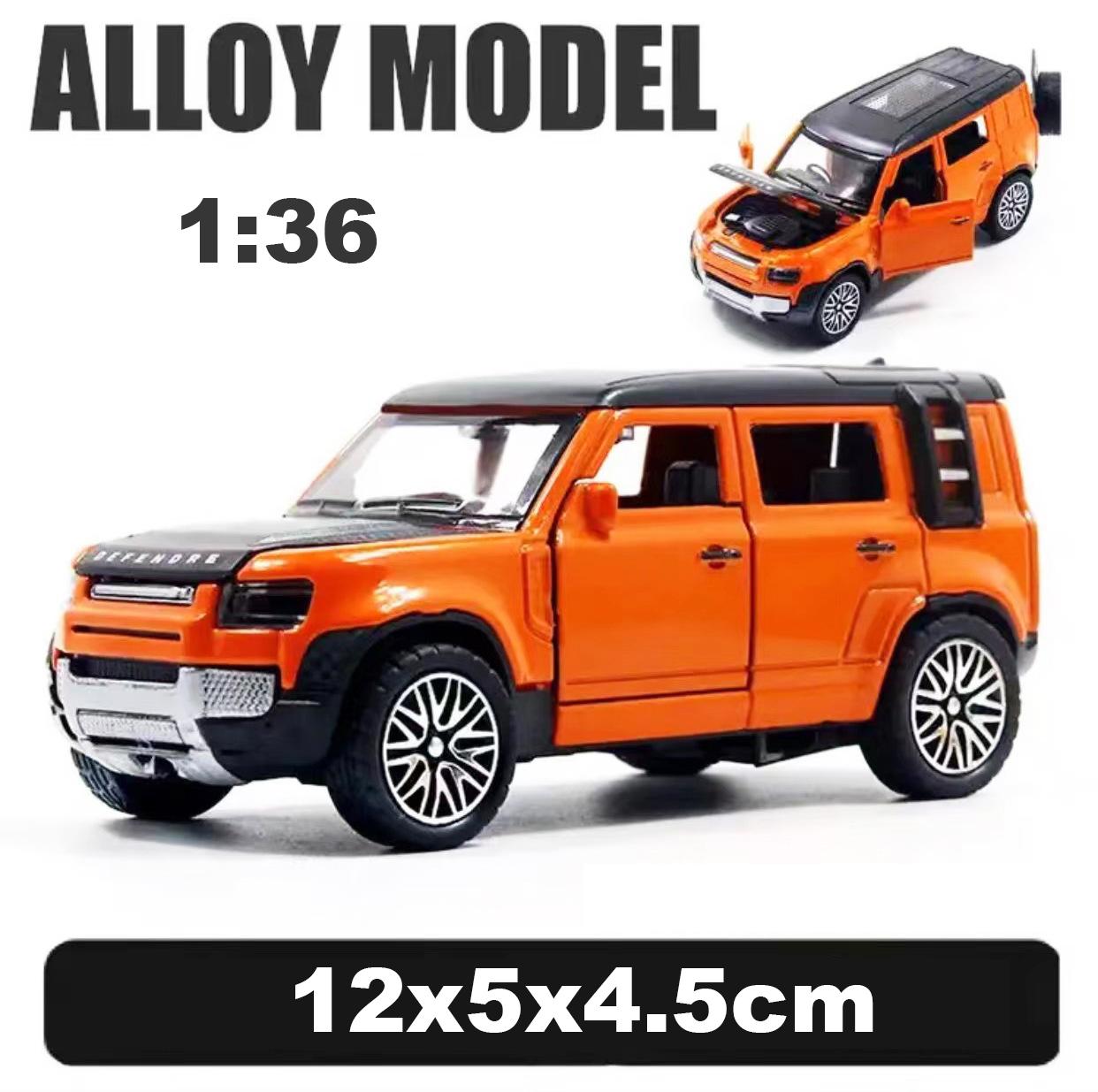 

1 :36 Land Rover Alloy Car Model Diecasts &Toy Vehicles Car Toys Miniature Scale Model Car Toys Children Kids Gifts 1:36 оранжевый