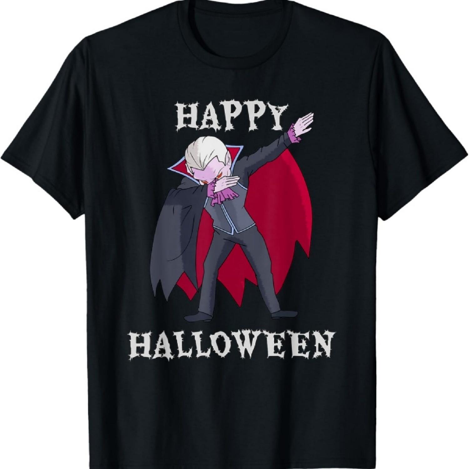 

Happy Halloween Dabbing Dracula T-Shirt XXXXXL чёрный