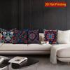 2D Aztec Geometric Tribal Throw Pillow Covers Pattern Cushion Cover Suitable For Sofa Bedroom Car Pillow Cover
