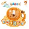 Baby Cartoon Animal Finger Piano Toy Electronic Musical Keyboard Early Educational Instrument Gift For Toddler Kids