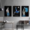 Messi World Cup Canvas Poster for Living Room or Bedroom