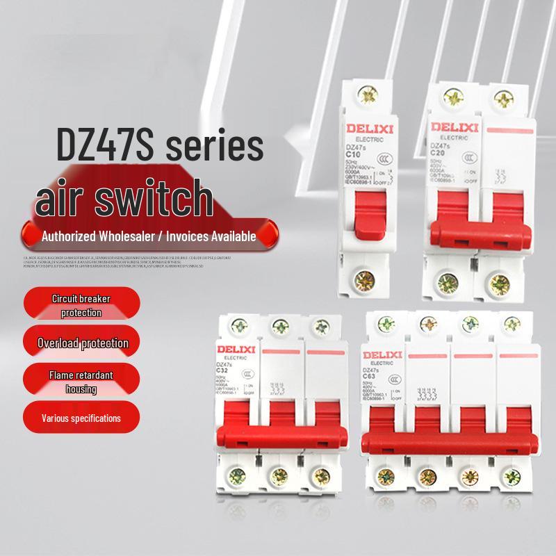 DZ47s Mini 63A Residual Current Circuit Breaker for Home Use