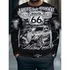 Men's Long Sleeve T-Shirt Casual Fashion