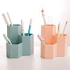 Brush Storage Box Pen Holder Roomy Honeycomb Shape Slant Insert Desk Organizer Plastic 3 Lattices Cosmetic Make-up Stud