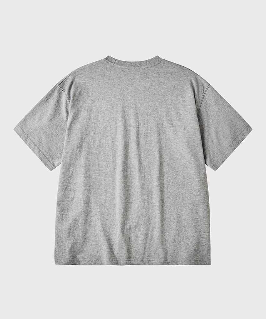 HOOVES Ace Graphic Crop Short Sleeve Tee [Gray]