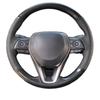 DIY Hand sewing Microfiber Leather Auto Car Steering Wheel Cover For Toyota Corolla RAV4 Avalon Crown  Camry Car Accessories