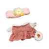 30cm Doll Accessories D-uck Plush Doll Clothes Detachable Clothes Hat Suit Accessories For Plush Toy