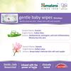 Himalaya Gentle Baby Wipes 12 Sheets Soft Moisturizing Baby Skin Cleansing Sensitive Care
