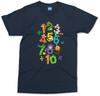 World Maths Day T-shirt Funny Math Animal Numbers Mathematics Kids Adult Gift