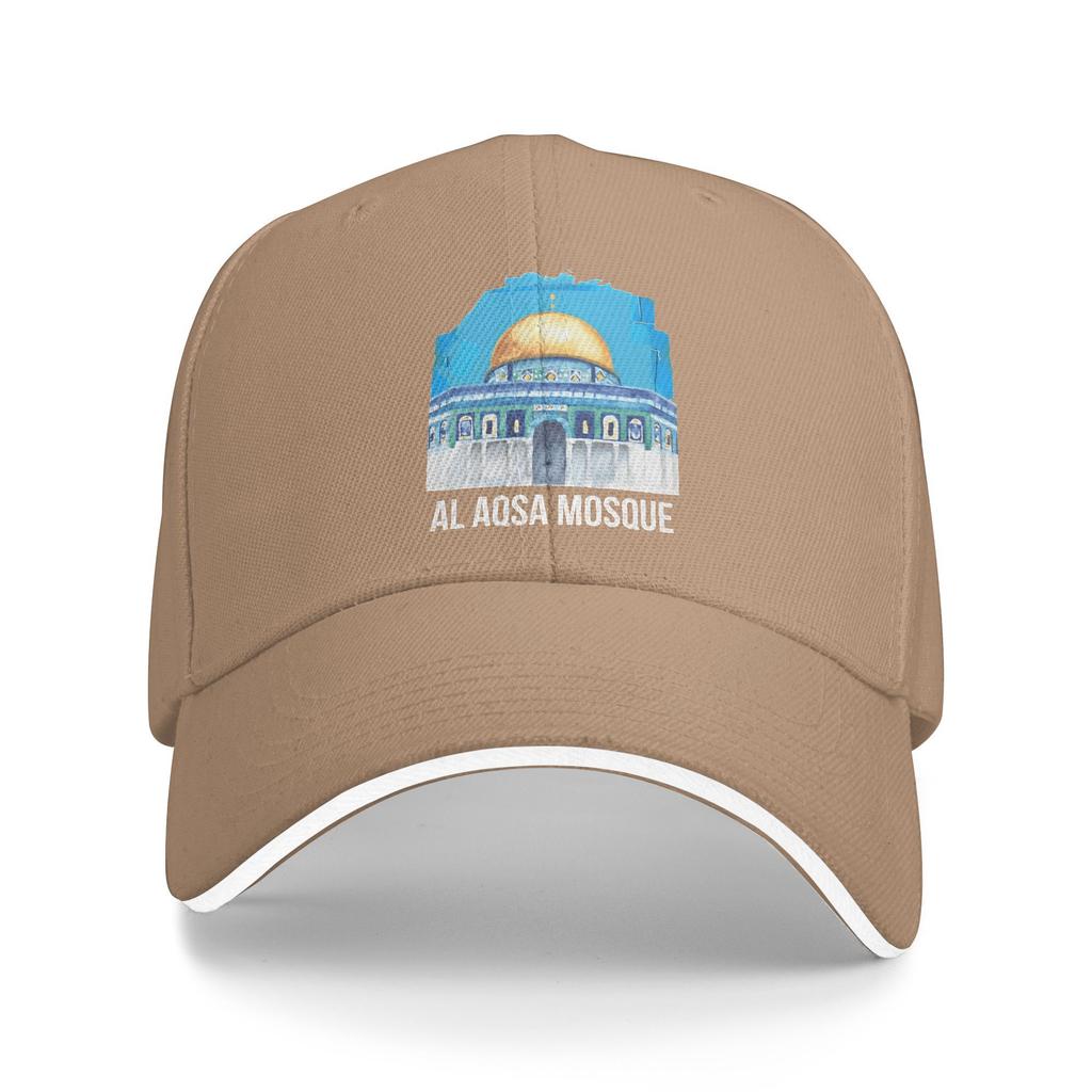 Al-Aqsa-Moschee Palästina Lässige Baseballkappe Sommer Trucker-Hut Sonnenschutz Outdoor-Sport Hip-Hop-Hüte Herren Mode Baseballkappen
