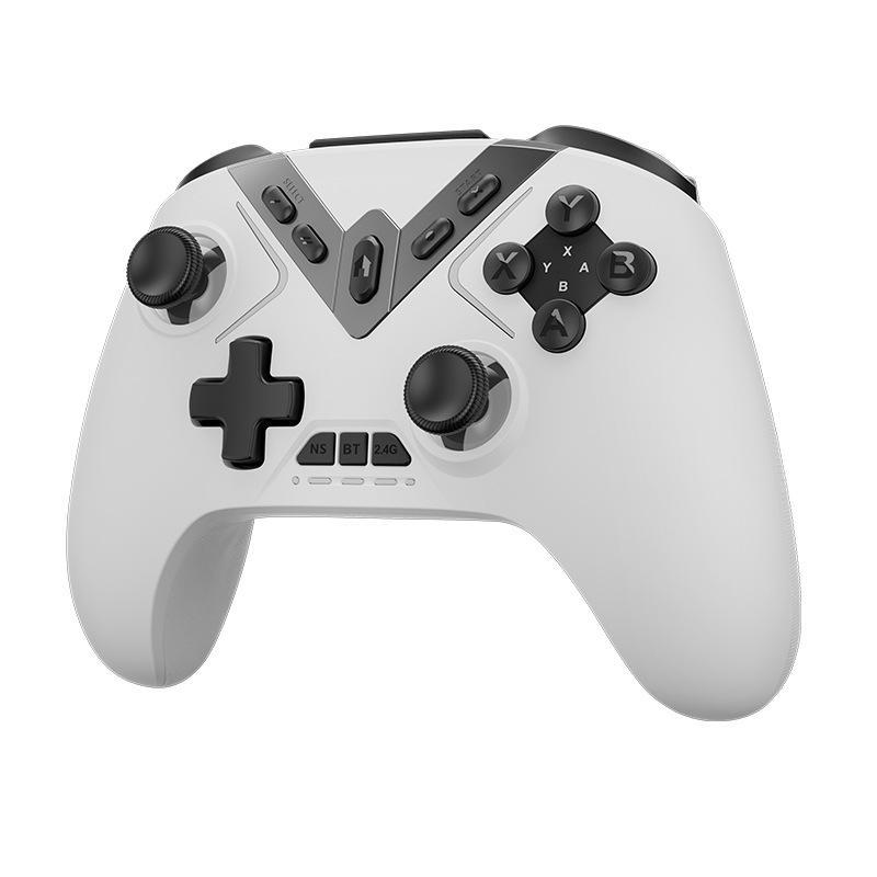 בקר משחקים סומטוסנסורי רב-מצבי עם כפתור אחורי וטריגר אפקט הול